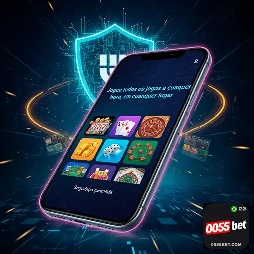 Imagem da app do 0055bet, plataforma de apostas online, destacando a interface no site 0055bet.