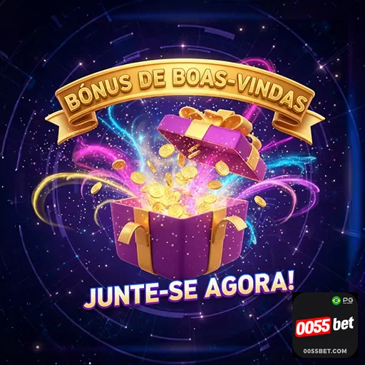 Imagem promovendo bônus no 0055bet, destaque para ofertas especiais do site de apostas 0055bet