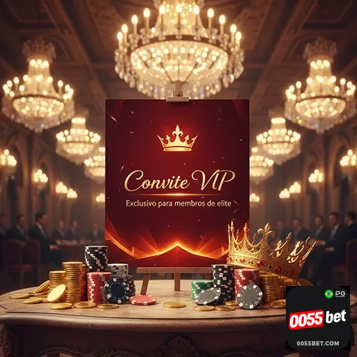 Imagem relacionada ao 0055bet, site de apostas, destacando a exclusividade VIP06 com variedade de jogos.